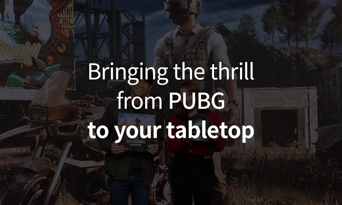 Bringing the thrill from PUBG to your tabletop